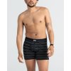 Saxx VIBE XTRA BOXER BRIEF FLY black coast stripe (Veľkosť L)