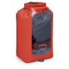 osprey dry sack 20 w window mars orange