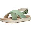 keen elle luxe cross strap women granite green granite green