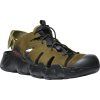 Keen HYPERPORT FISHERMAN LEATHER MEN dark olive/black (Veľkosť 47)