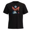 Smartwool NIGHT CAMP SHORT SLEEVE GRAPHIC TEE black (Veľkosť L-)
