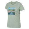 1129716 husky damske bavlnene triko tee flo l light green