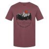 1129728 2 husky panske bavlnene triko tee moon m dark bordo
