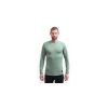 1164383 1 sensor merino cordura panske triko dl rukav basil green
