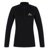 Husky Merino termoprádlo triko Merow Zip L black (Velikost M)