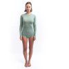 sensor merino air damske triko dl rukav basil green5
