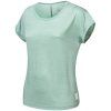 sensor merino air traveller damske triko kr rukav basil green