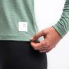 sensor merino cordura damske triko dl rukav basil green3