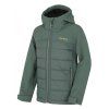 Husky Dětská softshell plněná bunda Swany K faded green (Velikost 128)