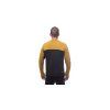SENSOR COOLMAX THERMO pánská mikina celozip černá/mustard S (Velikost S)