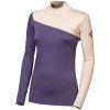 sensor merino extreme up damska mikina dl rukav grape purple beige