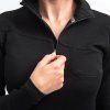 sensor merino extreme up damska mikina dl rukav zip cerna3