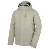 Husky Pánská hardshellová plněná bunda Nurme M beige (Velikost L)