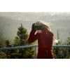 Husky Dámská merino čelenka Merband 2 green (Velikost OneSize)