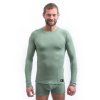 SENSOR MERINO DF pánské triko dl.rukáv basil green2