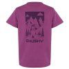 Husky Dětské bavlněné triko Tee Doggo K purple (Velikost 128)