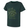 Husky Dětské bavlněné triko Tee Mushroom K dark green (Velikost 128)