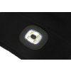 cattara cepice black s led svitilnou usb nabijeni5