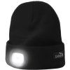 cattara cepice black s led svitilnou usb nabijeni