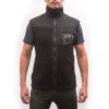 FT UNISEX FLEECE VEST BLACK 2