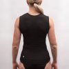 FT WOMEN'S CONVERT JERSEY NO SLEEVE TRUE BLACK 5