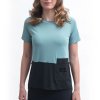 FT WOMEN'S HORIZON POCKET SHORT SLEEVE JERSEY MINTBLACK 2
