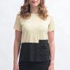 FT WOMEN'S HORIZON POCKET SHORT SLEEVE JERSEY SANDBLACK 2