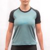 FT WOMEN'S HORIZON SHORT SLEEVE TEE MINTBLACK 2