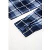 Husky Pánská flanelová košile Gaia M dark blue (Velikost L)