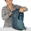 osprey farpoint fairview travel daypack graphite purple7