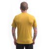 SENSOR MERINO AIR SAY YES pánské triko kr.rukáv mustard S (Velikost S)