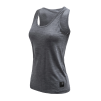 SENSOR MERINO LITE dámské triko bez rukávu anthracite gray S (Velikost S)