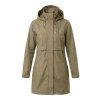 Husky Dámský hardshell kabát Nestia L khaki (Velikost L)