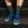 Darn Tough Chasing Waterfalls Micro Crew Lightweight with Cushion Denim 02