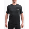 FT MEN'S HORIZON POCKET SHORT SLEEVE JERSEY BLACK/BLACK M (Velikost M)