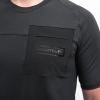 FT MEN'S HORIZON POCKET SHORT SLEEVE JERSEY BLACK/BLACK M (Velikost M)