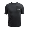 FT MEN'S HORIZON POCKET SHORT SLEEVE JERSEY BLACK/BLACK M (Velikost M)