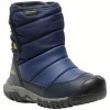Keen PUFFRIDER WP CHILDREN naval academy/mango mint (Velikost 31)