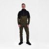 Northfinder DAMMASTOCK pánská univerzální funkční mikina s kapucí black dark green MI 3823OR 5504