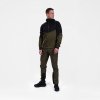 Northfinder DAMMASTOCK pánská univerzální funkční mikina s kapucí black dark green MI 3823OR 5505