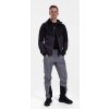 Northfinder DAMMASTOCK pánská univerzální funkční mikina s kapucí grey black MI 3823OR 4113