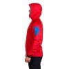 Northfinder DAMMASTOCK pánská univerzální funkční mikina s kapucí red melange MI 3823OR 3624