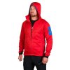 Northfinder DAMMASTOCK pánská univerzální funkční mikina s kapucí red melange MI 3823OR 3627