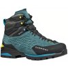 garmont ascent evo gtx jay blue sheen yellow