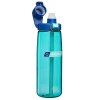 Nalgene Straw bottle Blue Aqua, w. Dark Blue Cap 03
