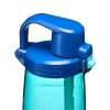 Nalgene Straw bottle Blue Aqua, w. Dark Blue Cap 04
