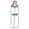 Nalgene Straw bottle Clear, w. Gray Cap