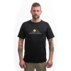 SENSOR MERINO BLEND MOON pánské triko kr.rukáv černá S (Velikost S)