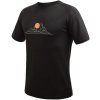 sensor merino blend moon panske triko kr rukav cerna