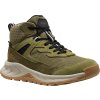 Keen HIGHTRAIL MID WP YOUTH dark olive/martini olive (Velikost 39)